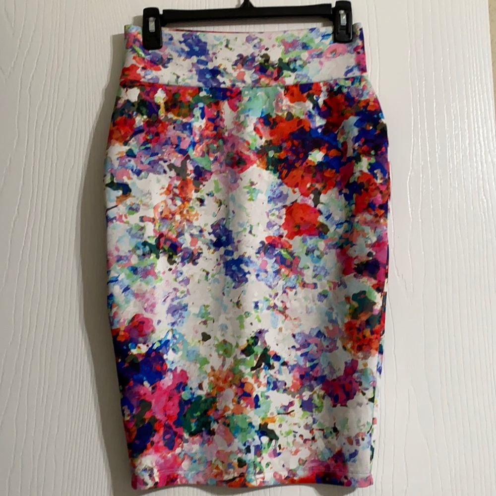 XSMALL watercolor skirt